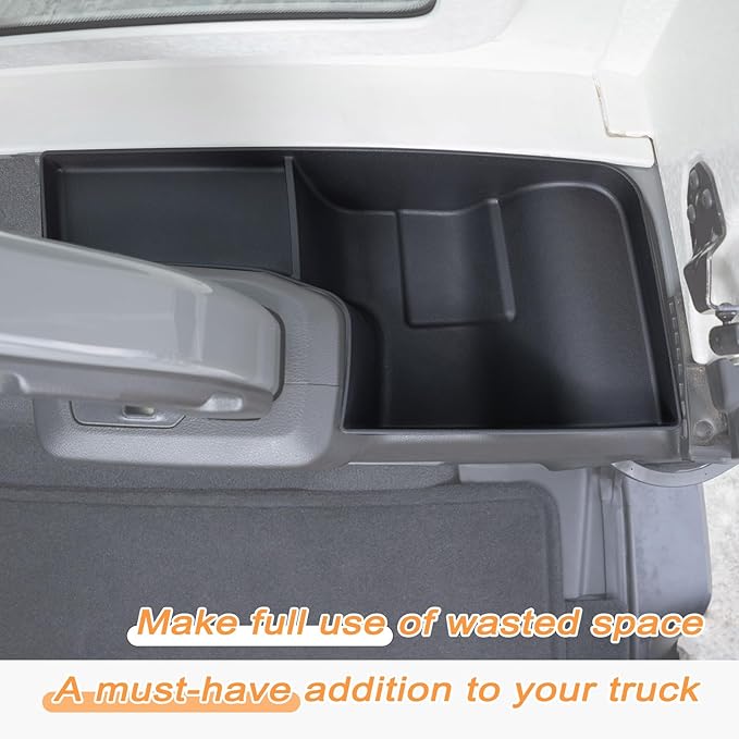Passenger Side Wheel Well Storage Bin Rear Trunk Organizer Tray Compatible with 2018-2022 2023 Jeep Wrangler JL JLU 4-Door Accessories Rear Trunk Cargo Extra Storage Box(Soft TPU Material, Anti Noise)