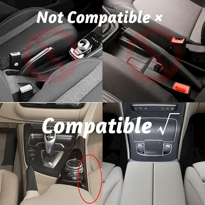 Car Seat Gap Filler Organizer with 2 USB Ports and 3 Charging Cable of Type C, iOS, Micro USB, Multifunctional Storage Box Advanced Console to Increase Space