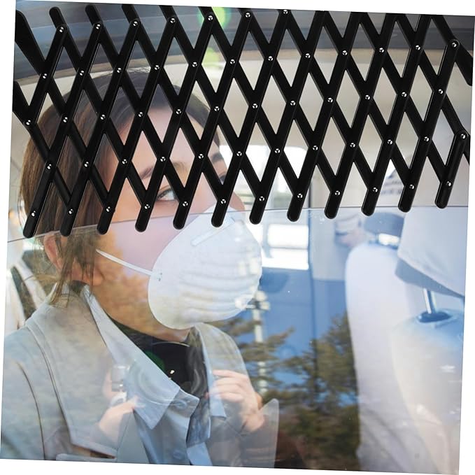 Retractable Dog Car Barrier Universal Mesh PET Fence for Car Window Protection Adjustable Dog Window Guard Travel Safety Barrier