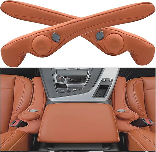 Inflatable Car Seat Gap Filler, Air Bladder Leak Proof Plug for Car Seat Cracks, Universal Fit (Not for Cars Without Center Console), Easy Installation to Prevent Items from Falling