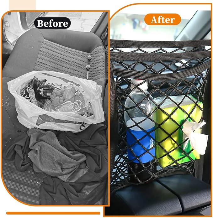 Dog Car Barrier for Toyota Corolla 1998-2018 2019 2020 2021 2022 2023 2024, Breathable Mesh Pet Divider Divider Back Seat Barrier Net Protector for Safe,B