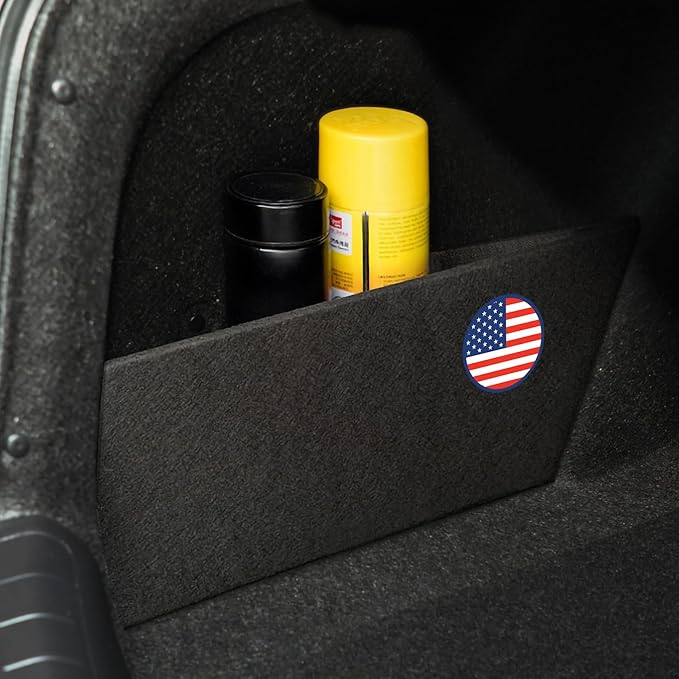 2PCS Car Rear Trunk Organizer Side Divider Board Compatible with 11th Gen Honda Civic 2022 2023 2024 2025 Accessories - ONLY for Hatchback