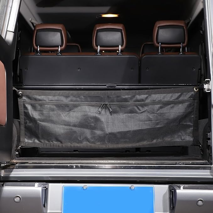 TOYCIDFG Car Trunk Organizer Wall Hanging Storage Bag Compatible with Mercedes Benz G Class G350 G500 G55 G63 2004-2018