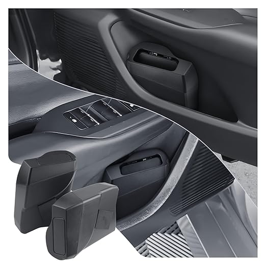 LUWU Car Trash Can Compatible with 2023 2024 2025 Toyota Prius/2024 2025 Prius Prime Interior Accessories Car Trash with Lid Portable Mini Trash Dustbin Garbage Trash Bin Car Waste Bin Leak-proof 2PCS