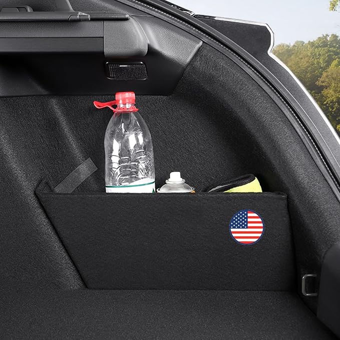 2PCS Rear Trunk Organizer Side Divider Board Compatible with Honda Civic 10th Gen 2016 2017 2018 2019 2020 2021 Accessories - ONLY for Sedan