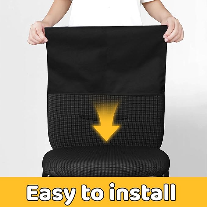 12 Pack Chair Pockets for Classrooms - Seat Sacks Organizer for K-2 Students, Durable Fabric Storage Pockets for School Supplies & Books