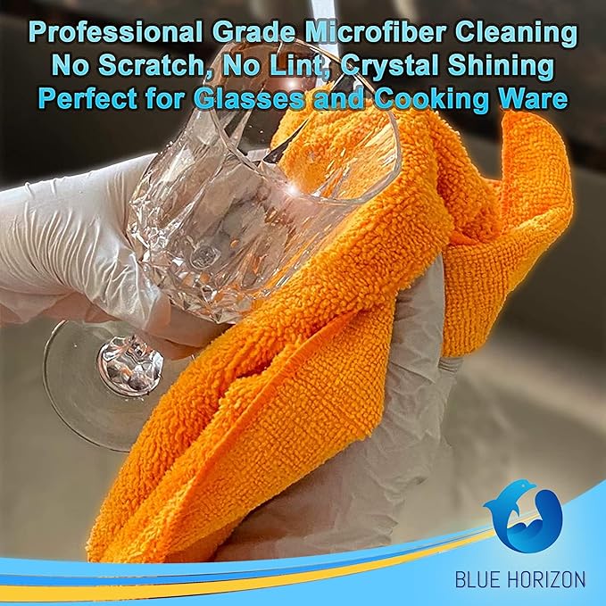 Assorted Color Microfiber Towels - 36-Pack, Dual-Sided Ultra Soft Plush Washcloth, Professional Grade Premium Microfiber Detailing Cleaning Cloths, Car, Household and Commercial (Mix Color, 16" x 16")
