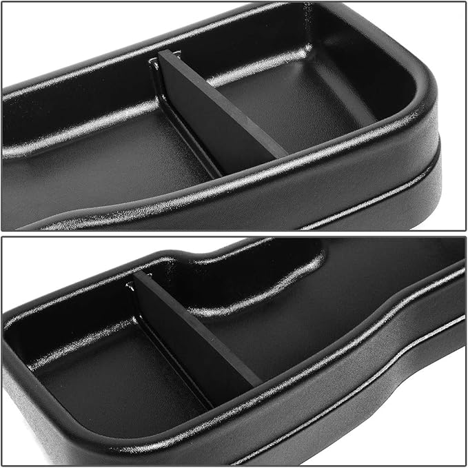 Auto Dynasty Rear Under Seat Tool Cargo Storage Box Organizer Compatible with 2014-2018 Chevy Silverado GMC Sierra 1500 Crew Cab, 2015-2019 Chevy Silverado GMC Sierra 2500HD 3500HD Crew Cab
