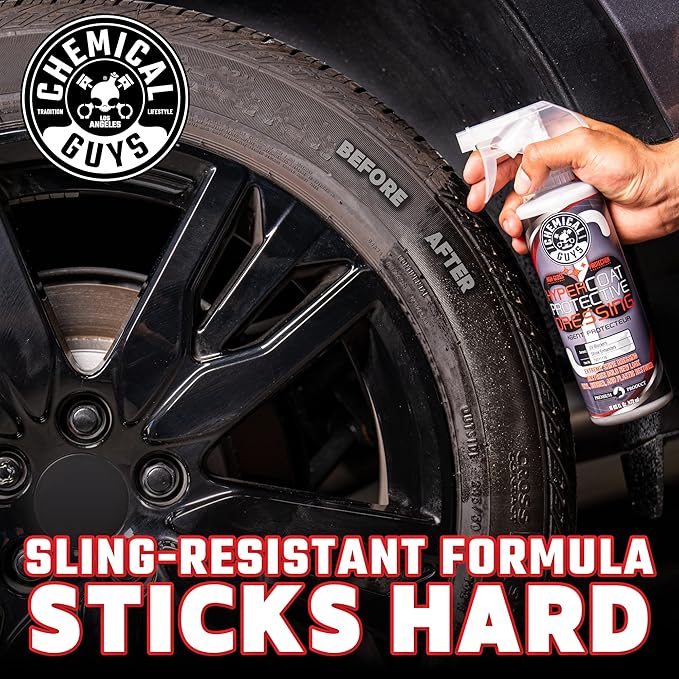 Chemical Guys TVD111 G6 HyperCoat High Gloss Coating Protectant Sprayable Dressing (Works on Vinyl, Rubber, Plastic, Tires and Trim) Safe for Cars, Trucks, Motorcycles, RVs & More, 128 fl oz (1 Gal)