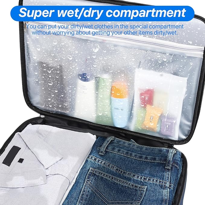 Golf Trunk Organizer, 3 Layer Golf Accessories for Men, 2 Pair Shoes Separate Ventilated Compartment Golf Organizer for Car, Balls, Clothes, Gloves, Accessories Golf Gifts