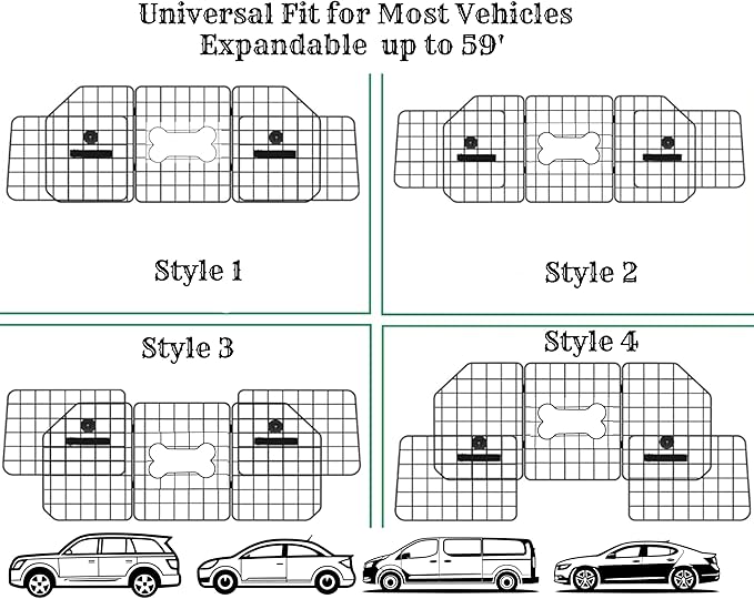 Dog Barrier for SUV-Dog Car Barrier-Car Dog Barrier-Dog Barrier for Car-Pet Barrier for Car-SUV Barrier for Cargo Area-Car Divider for Dogs-Dog Car Barrier SUV-Car Barrier for Dogs-SUV Dog Barrier