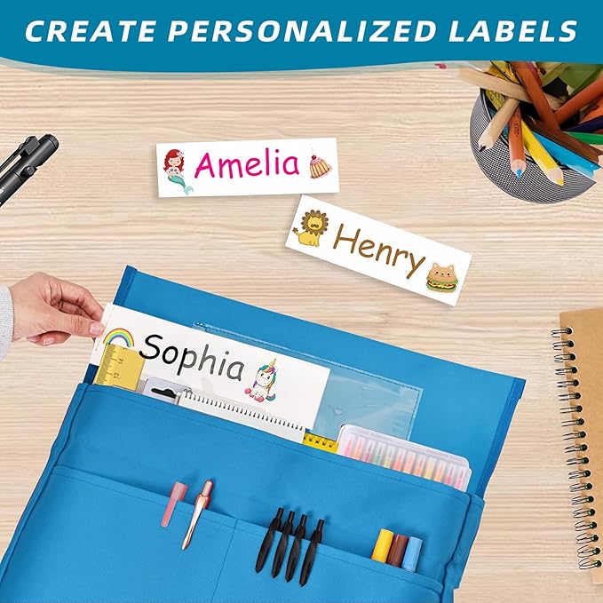 12 Pcs Classroom Chair Pockets, 15.9 x14.8 inch Chair Pockets for Classroom, 6 Bright Color Seat Sacks for Classroom Chairs, Buddy Pocket, Chart Seat Back Organizer with Name Tag