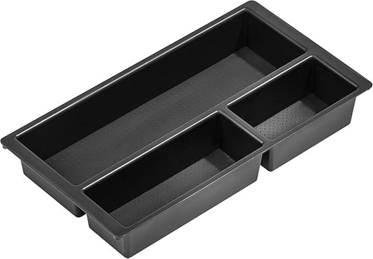 Vehicle OCD Center Console Organizer Tray for Chevy Silverado/GMC Sierra 1500 (2014-18) & 2500/3500 HD (2015-19) / Chevy Suburban/Tahoe/GMC Yukon (2015-20) - Made in USA - SLX123