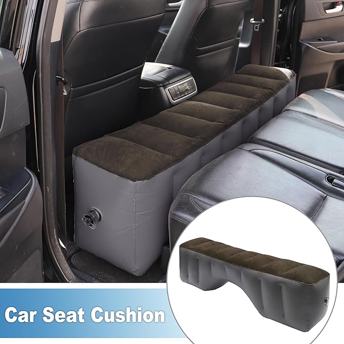 Car Mattress Sleeping Mat Comfortable Rear Seat Air Bed Gap Pad for Napping Travel