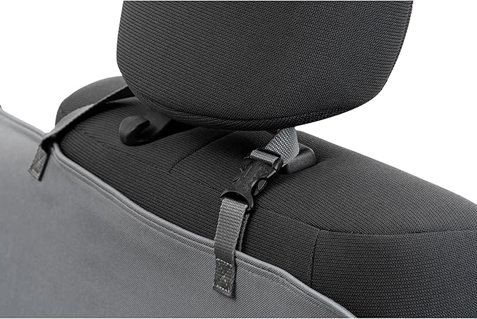 Kurgo Wander Dog Hammock Car Seat Cover for Pets, Pet Seat Cover, Car Hammocks for Dogs, Water-Resistant (55" Wide, Black)