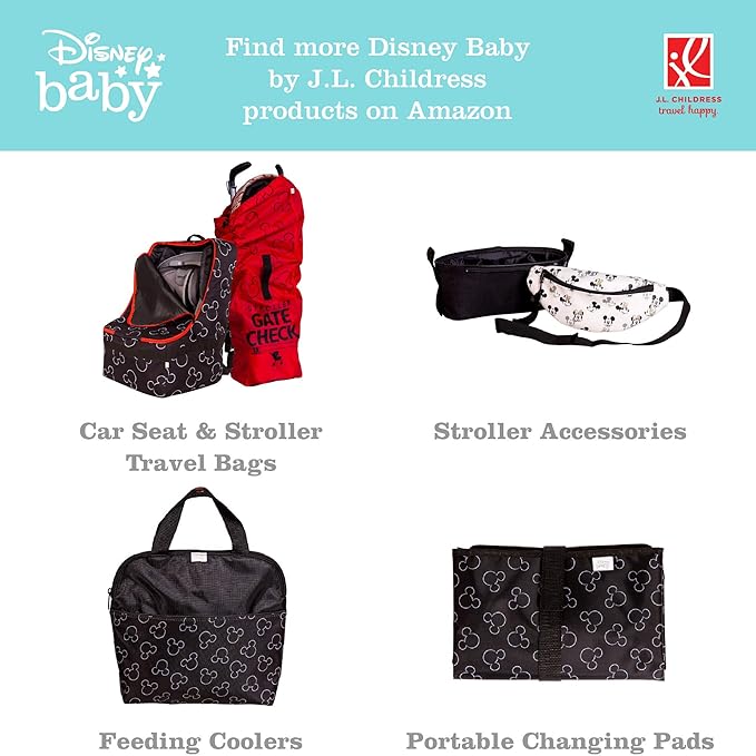 J.L. Childress Disney Baby 3-IN-1 Kids Travel Tray & Tablet Holder - Car Seat Lap Tray Desk for Toddlers, Road Trip Essentials, Car Seat Activity Table, Travel Accessories - Toy Story