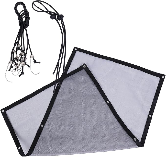 2 Sets Pet Safety Fence Net for Car Dogs Mesh Barrier for Vehicle Back Seat Separation Easy Install Pet Car Mesh Divider for Suvs and Trucks