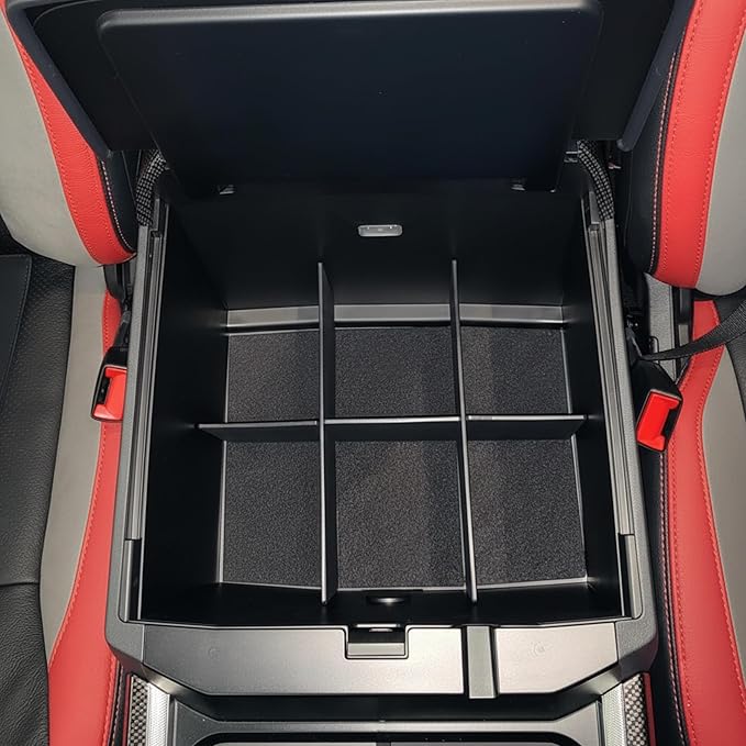 Vehicle OCD – Center Console Organizer for Ford F250/350/450 SuperDuty (2023-2026) – Made in USA - SLX180