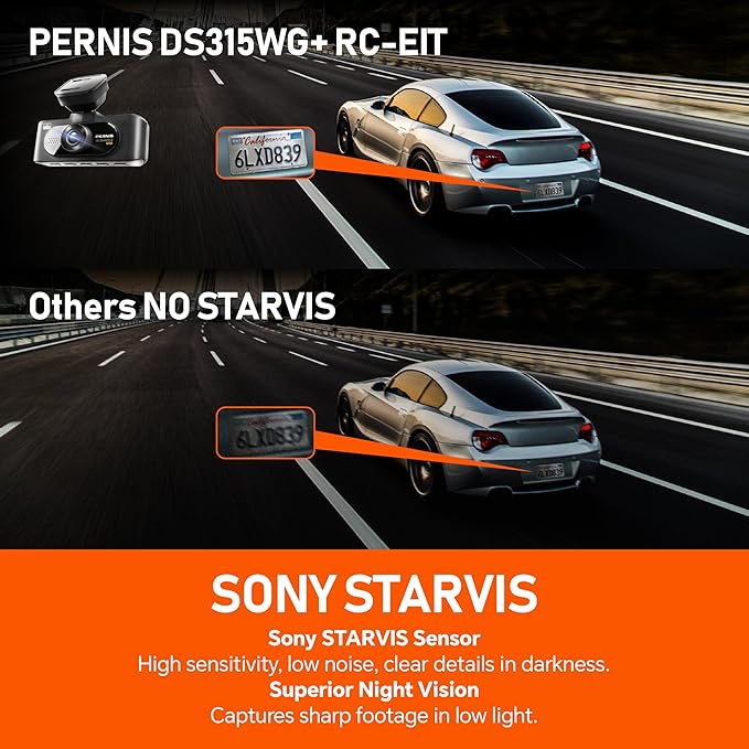 4k AI Dash Cam Front and Rear,STARVIS 2 Sensor,Free Card Included,5.8GHz WiFi Dash Camera for Cars,Built-in GPS,G-Sensor,Night Vision,3.16" Screen,24H Parking Mode,Support 1T Max