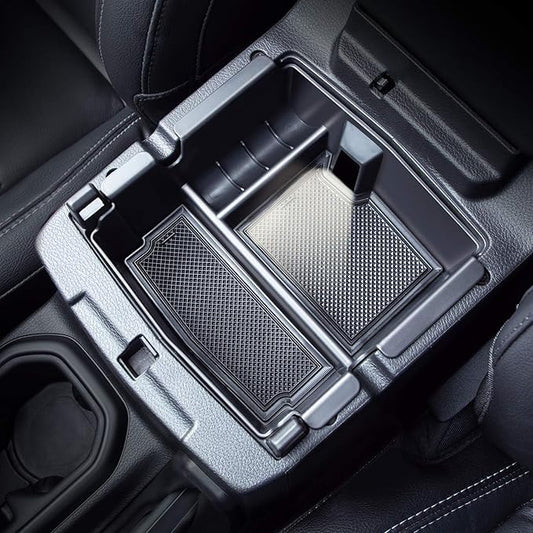 JKCOVER Compatible with Center Console Organizer Tray Jeep Wrangler JL/JLU 2018-2021 2022 2023 2024 2025 and Jeep Gladiator JT Truck 2020-2023 2024 2025 Insert Armrest Accessories (Not for JK/JKU)