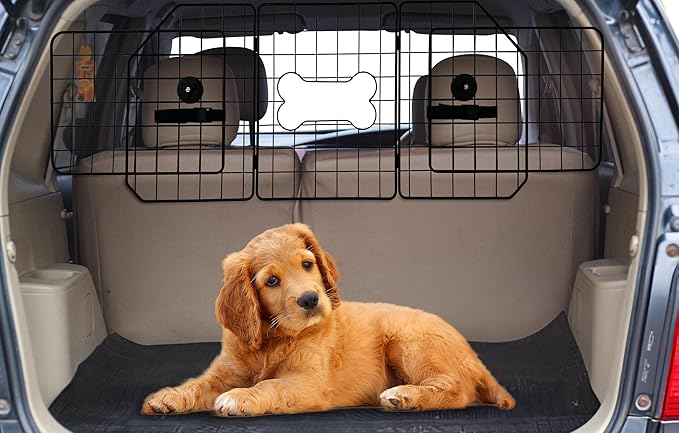 Dog Barrier for SUV-Dog Car Barrier-Car Dog Barrier-Dog Barrier for Car-Pet Barrier for Car-SUV Barrier for Cargo Area-Car Divider for Dogs-Dog Car Barrier SUV-Car Barrier for Dogs-SUV Dog Barrier