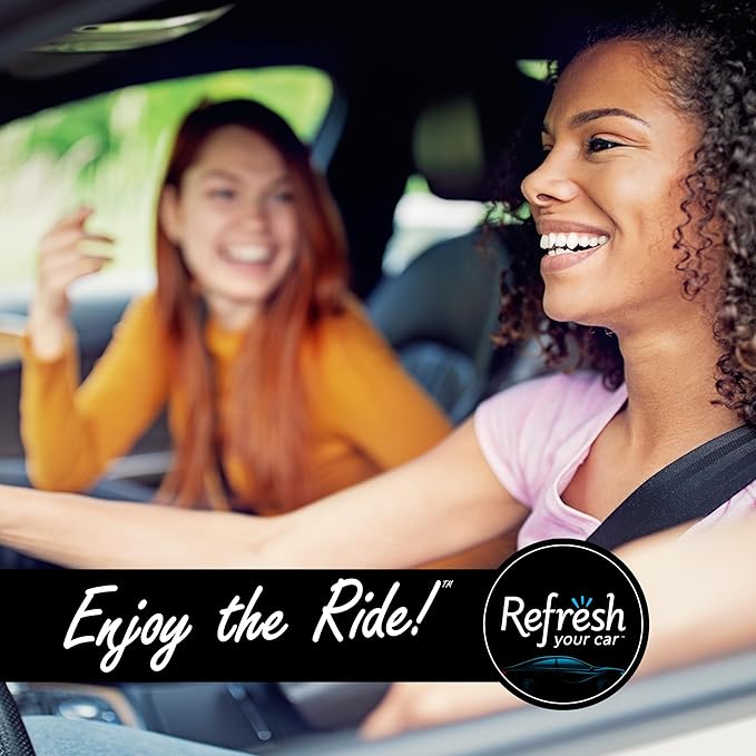 Refresh Your Car Gel Can Air Freshener, (Lightning Bolt/Ice Storm Scent, 5 oz)