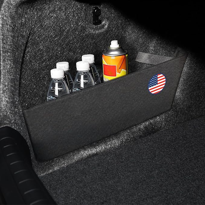 2PCS Rear Trunk Organizer Side Divider Board Compatible with 10th Gen Honda Accord 2018 2019 2020 2021 2022 Interior Accessories