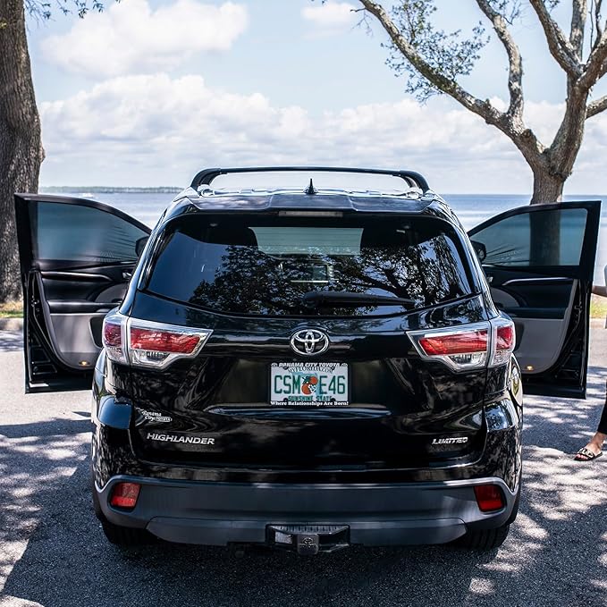 Sedans and Compact SUV Car Front Window Screens for Camping Front Windows Shade Driver Side Window Privacy Covers No Biting Bugs