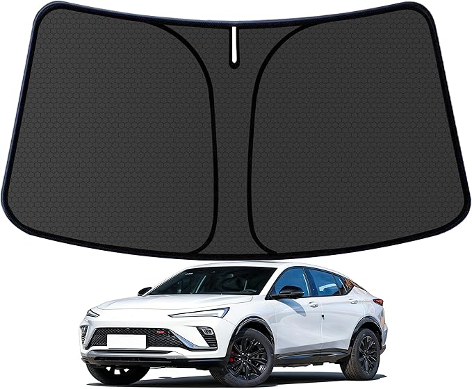 Envista Customized Windshield Sun Shade for 2024 2025 2026 Envista Front Window Sunshade Visor Protector Foldable Blocks UV Rays Keep Car Cooler Accessories