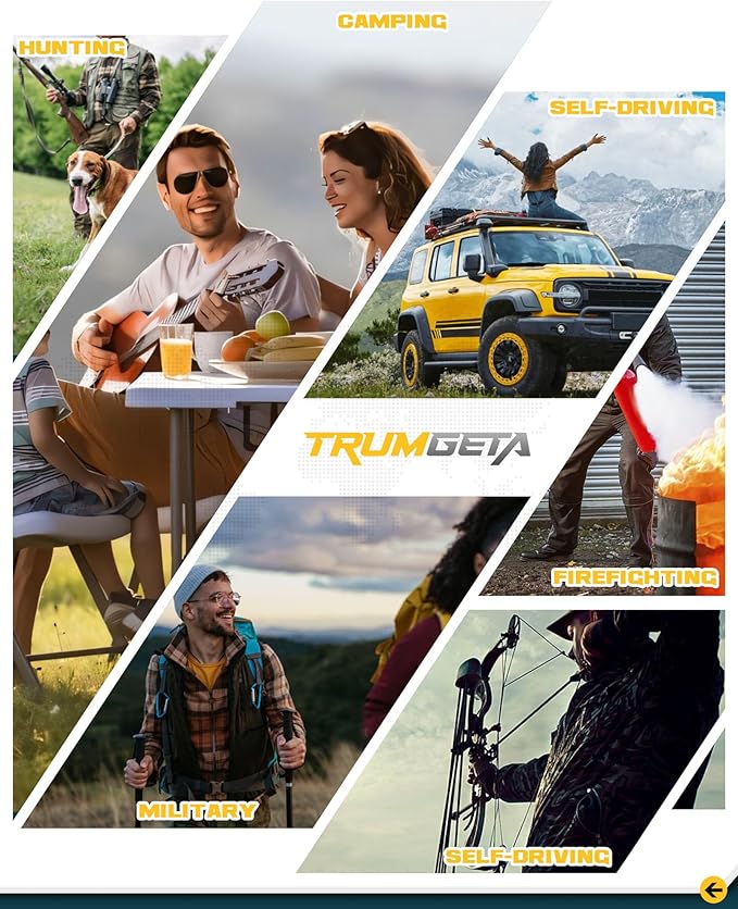 Trumgeta Rigid MOLLE Panel Seat Back & Headrest MOLLE Panel For Truck Pickup Vehicles Universal Truck Seat Back Organizer