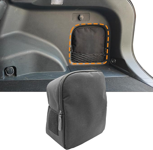 Trunk Upgrade, Trunk Organizer Pocket Bag, Trunk Cubby Storage bag,Cargo side pocket For Toyota Rav4 2025 2024 2023 2022 2021 2020 2019 Black, 1 pc