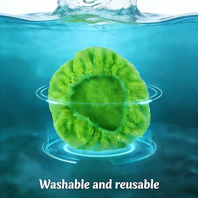 Car Care Microfiber Cloths for Windshield Cleaner,7 PCS Microfiber Cloths for Inside Windshield Cleaning Tool Pads,Clean Replacement Accessories (Green)
