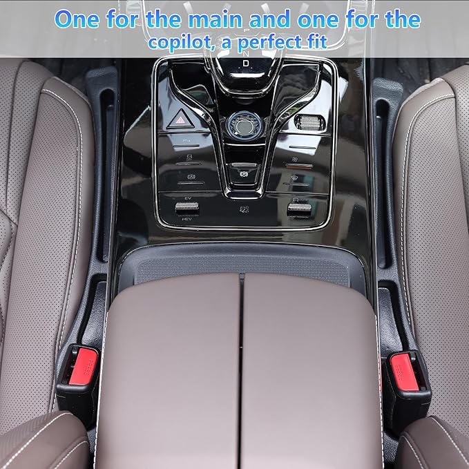 【Compatible with Lexus RX350 NX350 】 Seat Gap Filler,No Drop Seat Guard Compatible with Lexus RX NX Series,Drop Seat Guards for Cars(2Pcs),Emergency Keychain Car Escape Tool(2Pcs)