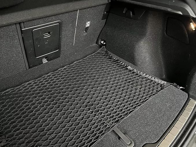 Trunk Organizer Cargo Nets for Volvo XC40 2019-2026 – Envelope + Floor Style Cargo Nets for SUV – Premium Mesh Car Trunk Organizer Vehicle Carrier Storage – Compatible with XC40