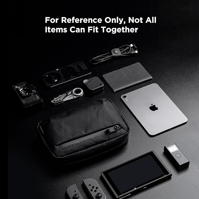ALPAKA Elements Tech Case - Travel Organizer Pouch for Electronics, Cables, EDC with Weatherproof Fabrics, YKK Zippers