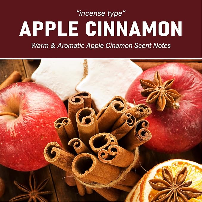 Carori Cute Car Air Freshener 2 Pack, Lightbulb-Shaped Car Fresheners, Automotive Vent Clip, Long Lasting Scent, Essential Oils, Cute Car Accessories for Women, Apple Cinnamon Scent