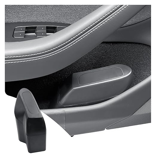 LUWU Car Trash Can Compatible with 2018-2022 2023 2024 2025 Tesla Model3 & ModelY Interior Accessories Car Trash with Lid Portable Mini Trash Dustbin Garbage Trash Bin Car Waste Bin Leak-Proof (Left)