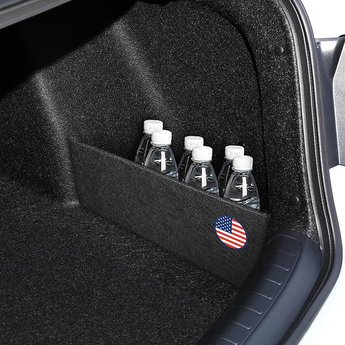 2PCS Car Rear Trunk Organizer Side Divider Board Compatible with 11th Gen Honda Civic 2022 2023 2024 2025 Accessories - ONLY for Sedan