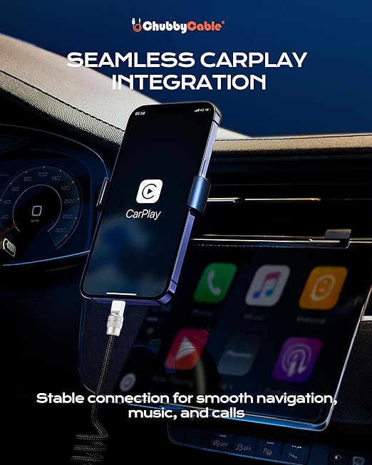 chubbycable Curly Chubby 240W Coiled USB C Fast Charging Cable Durable Braided Charger Cord for Car Compatible with iPhone 17-15 Series iPad, Dark Blue+Dark Blue, Type-C to Type-C, 2.13FT-6.56FT
