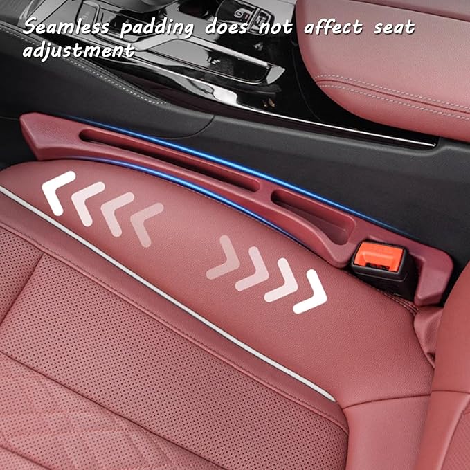 Car Seat Gap Filler for Honda Odyssey Jazz Passport 2020-2024,Leather Car Seat Gap Plug to Fill The Gap Between Seat and Console,Car Blocker Between Seats,C