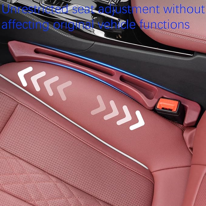 2Pcs Seat Gap Strips for BMW 7 Series 7 740i 740Li 750i 750Li 745e 745Le Soft Not Easy to Deform Car Seat Gap Plug,Waterproof Stress Resistance Gap Filler,C