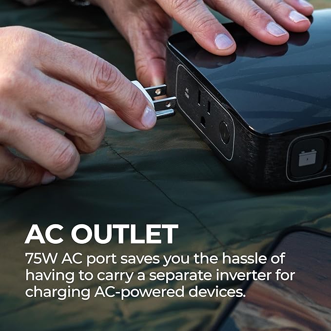 HALO Bolt Ultimate 2 Portable Car Battery Jump Starter | 130 PSI Air Compressor, 55.5Wh USB Power Bank with AC Outlet, Emergency Floodlight & Charger, Jumps Cars SUVs & Trucks, Inflates Tires — Black