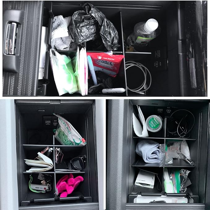 EDBETOS Center Console Organizer Insert Compatible with Honda Pilot 2016-2019 2020 2021 2022/ Ridgeline 2017-2023/ Passport 2019-2023 - Console Accessories