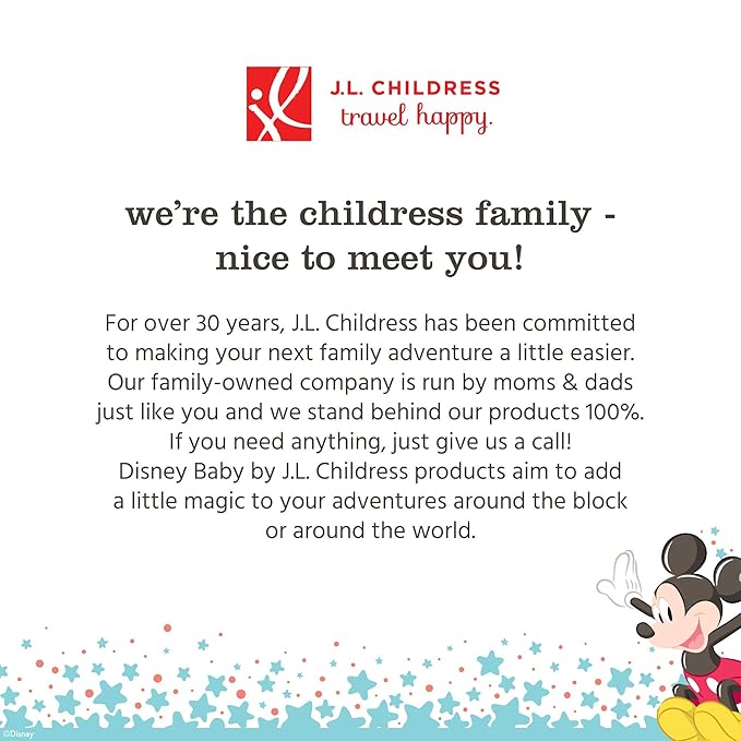 J.L. Childress Disney Baby 3-IN-1 Kids Travel Tray & Tablet Holder - Car Seat Lap Tray Desk for Toddlers, Road Trip Essentials, Activity Table, Travel Accessories - Cars