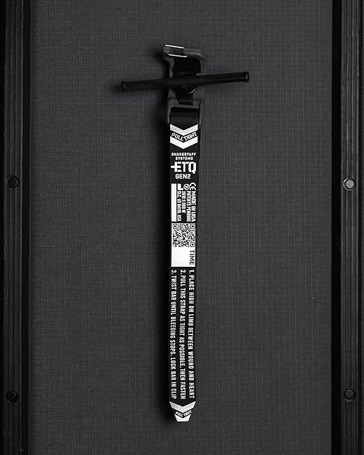 Snakestaff Systems Tourniquet - ETQ Gen 2 Made in The USA | EDC Gear for Trauma Kits, Tourniquet Kits, and Medical Emergency Bags | Blue Trainer (1.5 Inch)