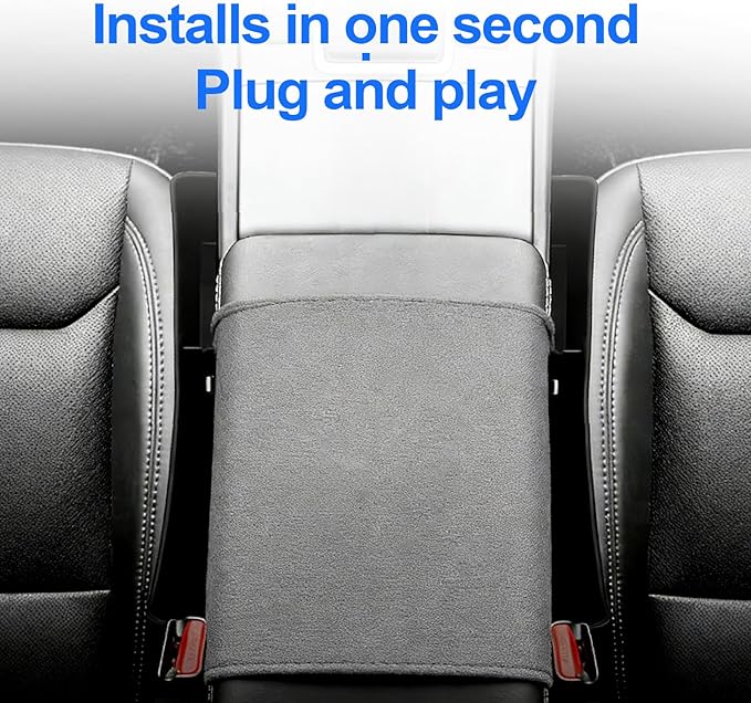 2-Pack Car Seat Gap Filler, Universal Fit Seat & Console Gap Plug, Durable Car Crevice Blocker to Stop Phones, Wallets & Small Items from Dropping (2)
