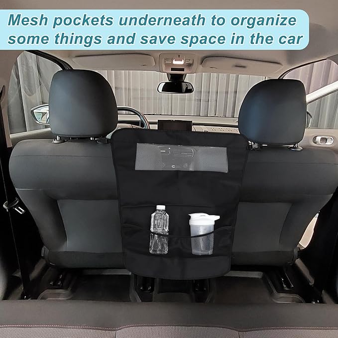 Dog Car Net Barrier, Mesh Design for Air Flow, Sturdy Material Dog Car Net Barrier, for Trucks SUV Vehicle, Black
