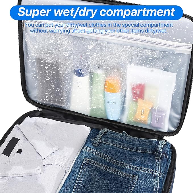 Golf Trunk Organizer, 3 Layer Golf Accessories for Men, 2 Pair Shoes Separate Ventilated Compartment Golf Organizer for Car, Balls, Clothes, Gloves, Accessories Golf Gifts (Add shoulder straps)