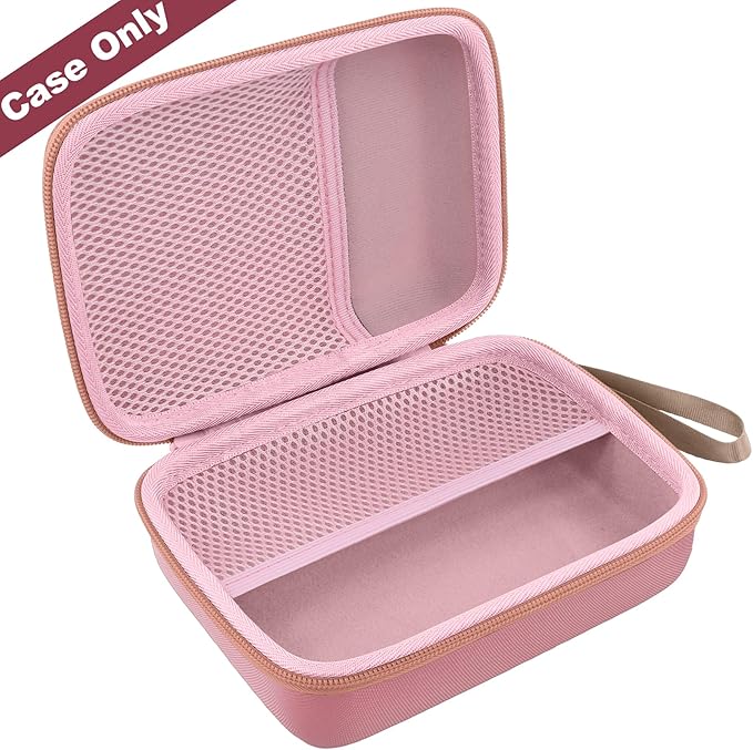 khanka Hard Storage Case for WOLFBOX MF200/MF100/MF50 Electric Air Duster,Case only (Pink, for Wolfbox MF100 MF50)