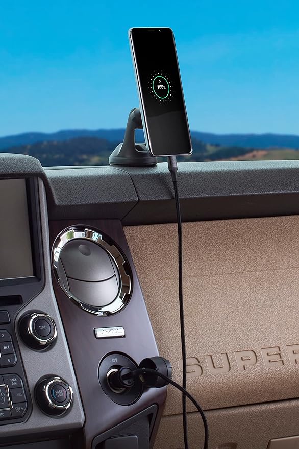 Scosche CPDC20 PowerVolt 20-Watt Certified USB Type-C Fast Car Charger with Power Delivery 3.0 for All USB-C Devices (Pack of 2)